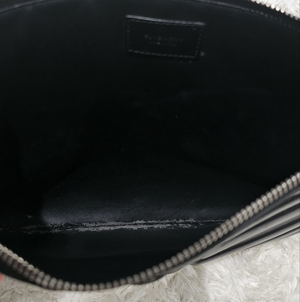🔥 Unique Givenchy American Flag Black Leather Clutch - Picture 4 of 4